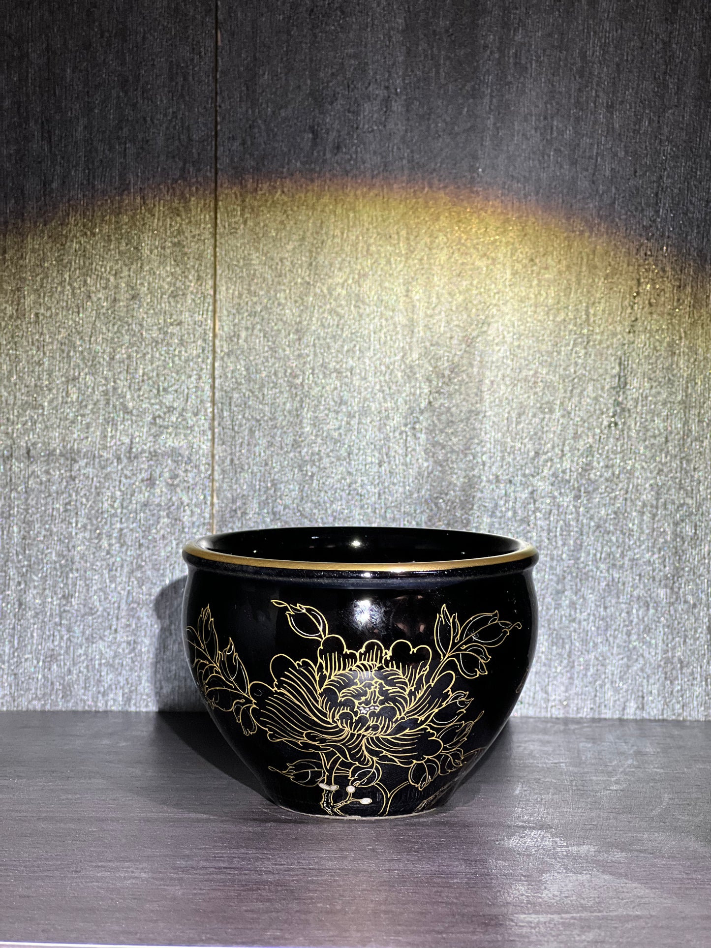 Gold plated single cup